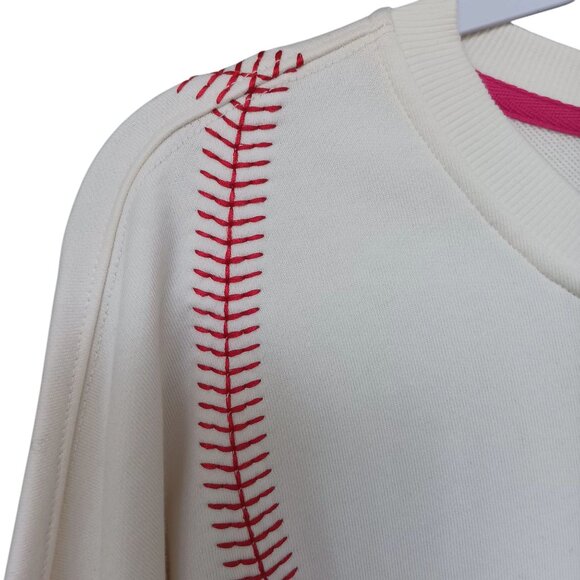 Terez Philadelphia Phillies Sweatshirt Crew Neck MLB Women's Size XL NEW - Picture 6 of 15